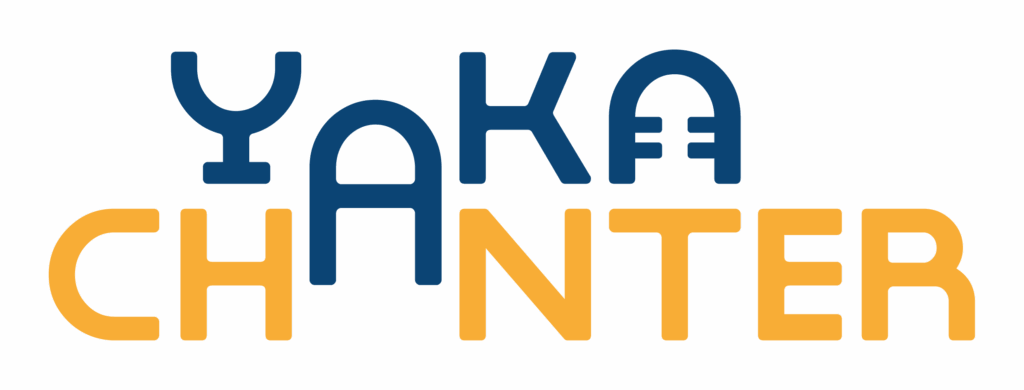 logo yaka chanter karaoke decomplexe le pontet bleu jaune