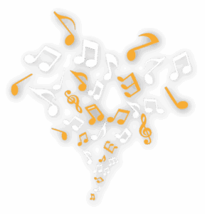 image notes de musique yaka chanter